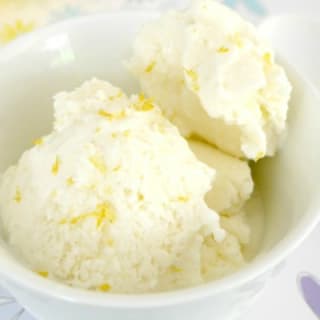 Low Carb Lemon Ice Cream