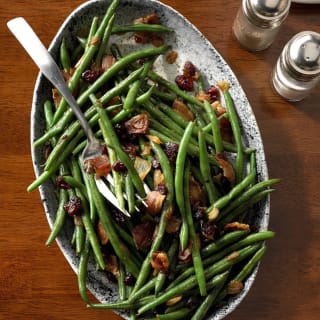 Maple-Glazed Green Beans