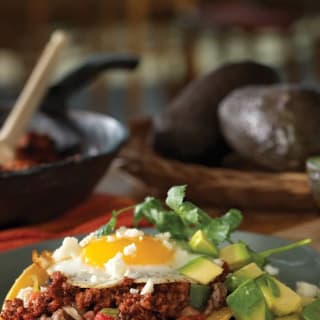 Mexican Chorizo Huevos Rancheros