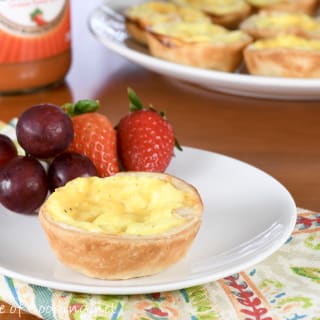 Mini Ham and Sharp Cheddar Quiche