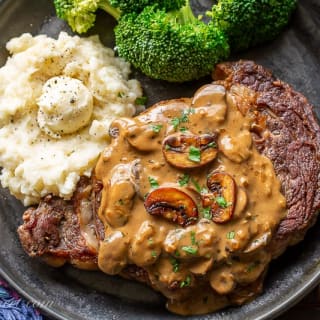 Mushroom Sauce for Steak