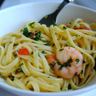 My Chilli & Prawn Linguine