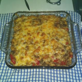 Unstuffed Pepper Beef Casserole