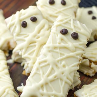 Peanut Butter Mummy No Bake Recipe