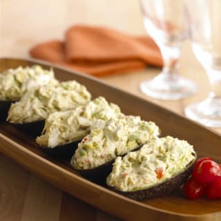 Pepper Medley Crab and Avocado Salad