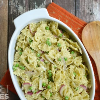 Pesto Ricotta Pasta Salad