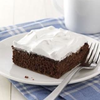 Pudding-Filled Devil&#39;s Food Cake