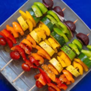 Rainbow Veggie Skewers