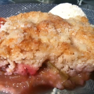 Rhubarb Crunch