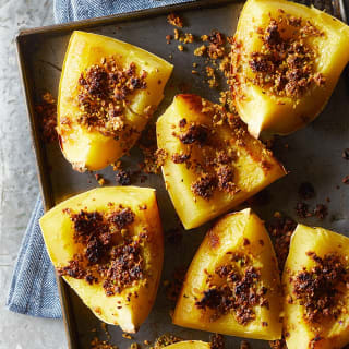 Spaghetti Squash with Pistachios and Sage