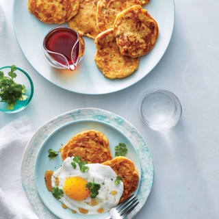 Spanish Chorizo Corn Cakes