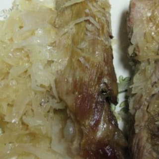 Spareribs and Sauerkraut