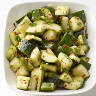 Spicy Asian Cucumbers