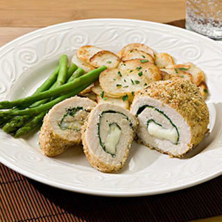 Spinach & Mozzarella Stuffed Chicken