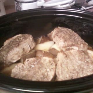 Steak and Potatoes with Beer