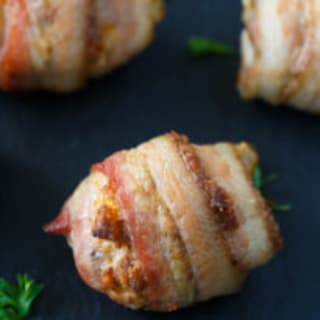 Stuffed Bacon Rolls