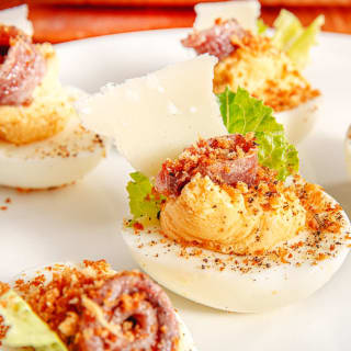 This Twist on Deviled Eggs Will Make You Yell, &#34;Hail Caesar!&#34;