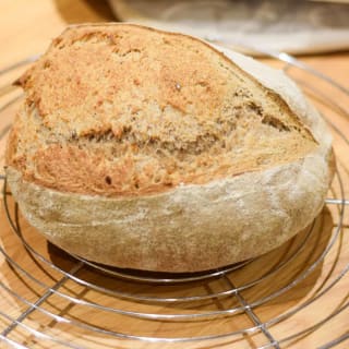 Trusty Maple Syrup Rye Sourdough Bread