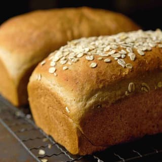 Vermont Whole Wheat Oatmeal Honey Bread