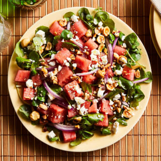 Watermelon and Goat Cheese Salad