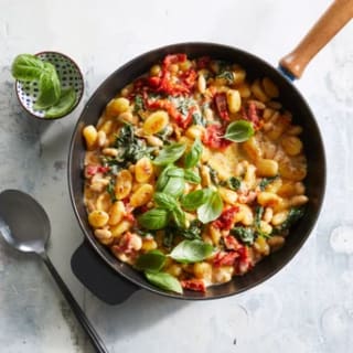 White Bean & Sun-Dried Tomato Gnocchi