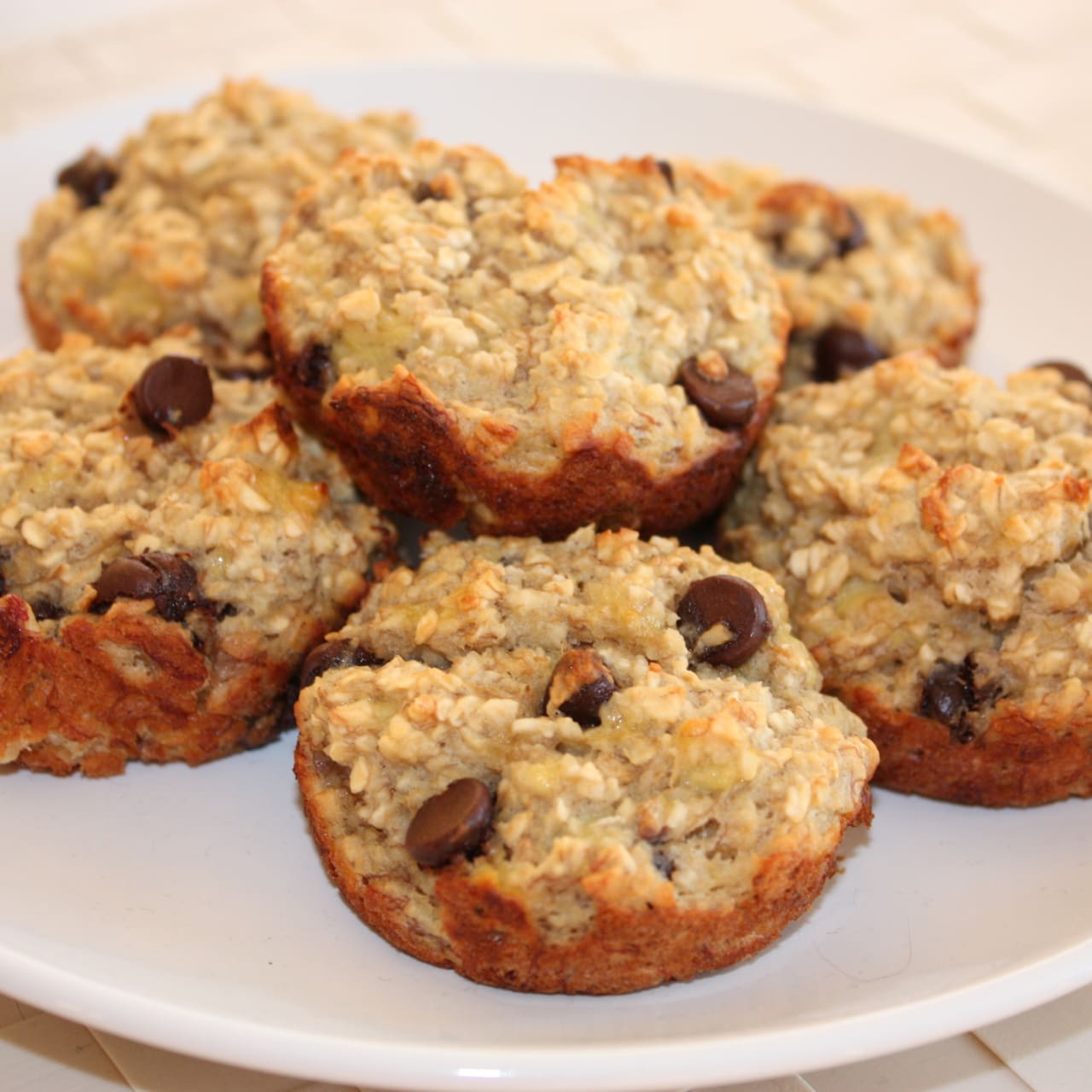 Banana Oatmeal Breakfast Muffins
