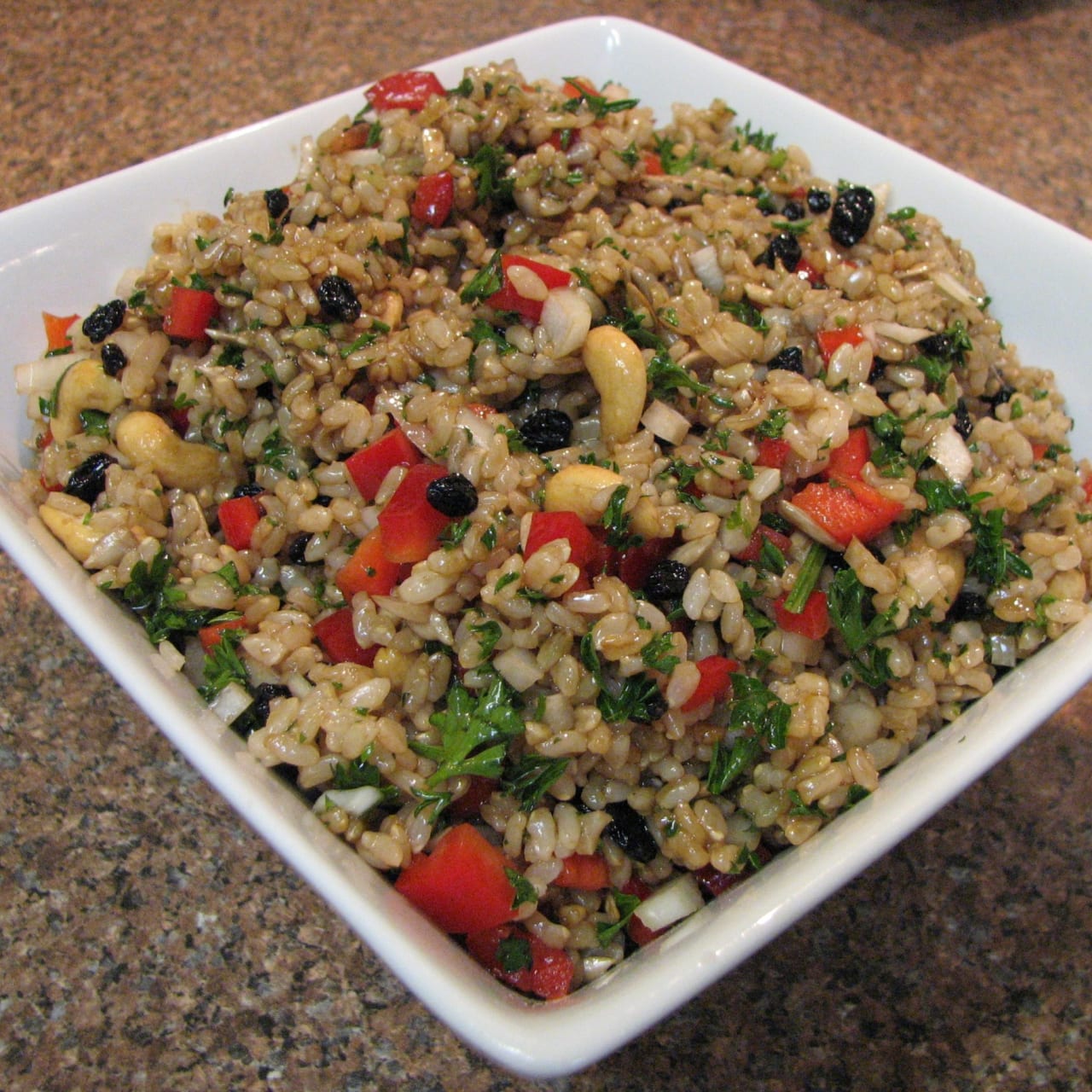 Brown Rice Salad