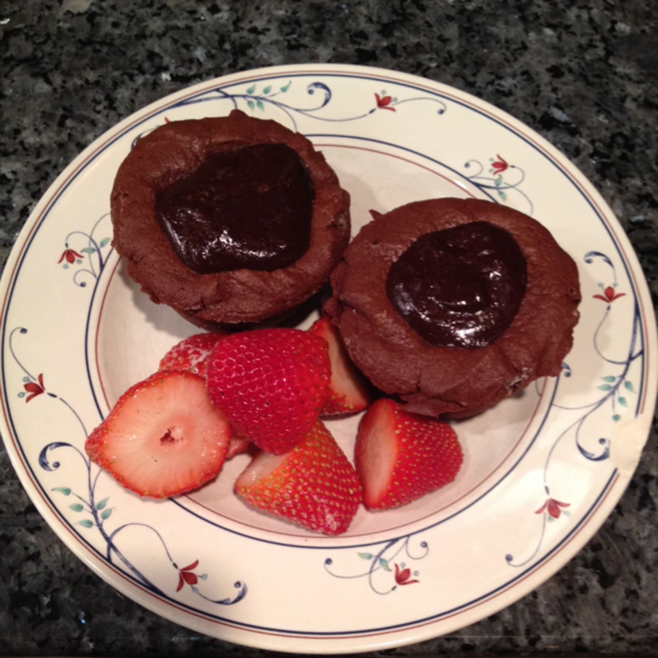 Chocolate Heart of Darkness Cakes