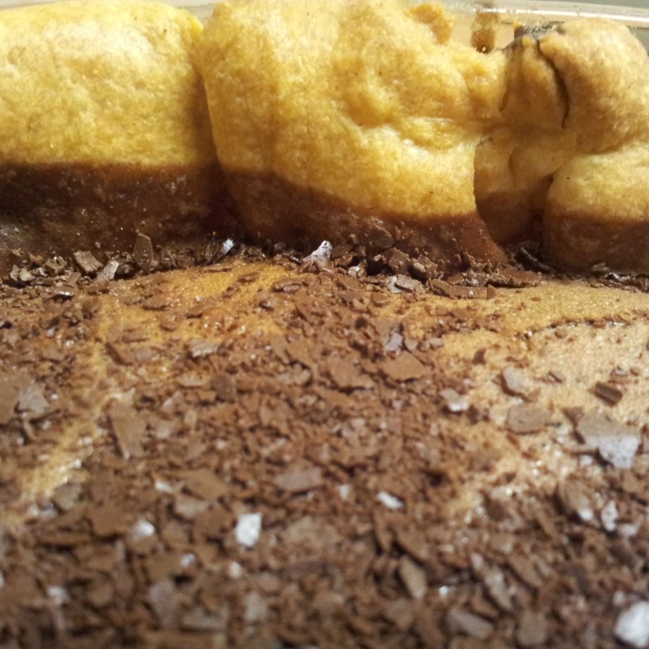 Chocolate orange tart