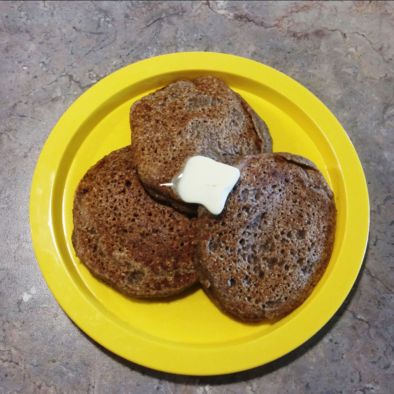Cinnamon Sugar Rye Pancakes