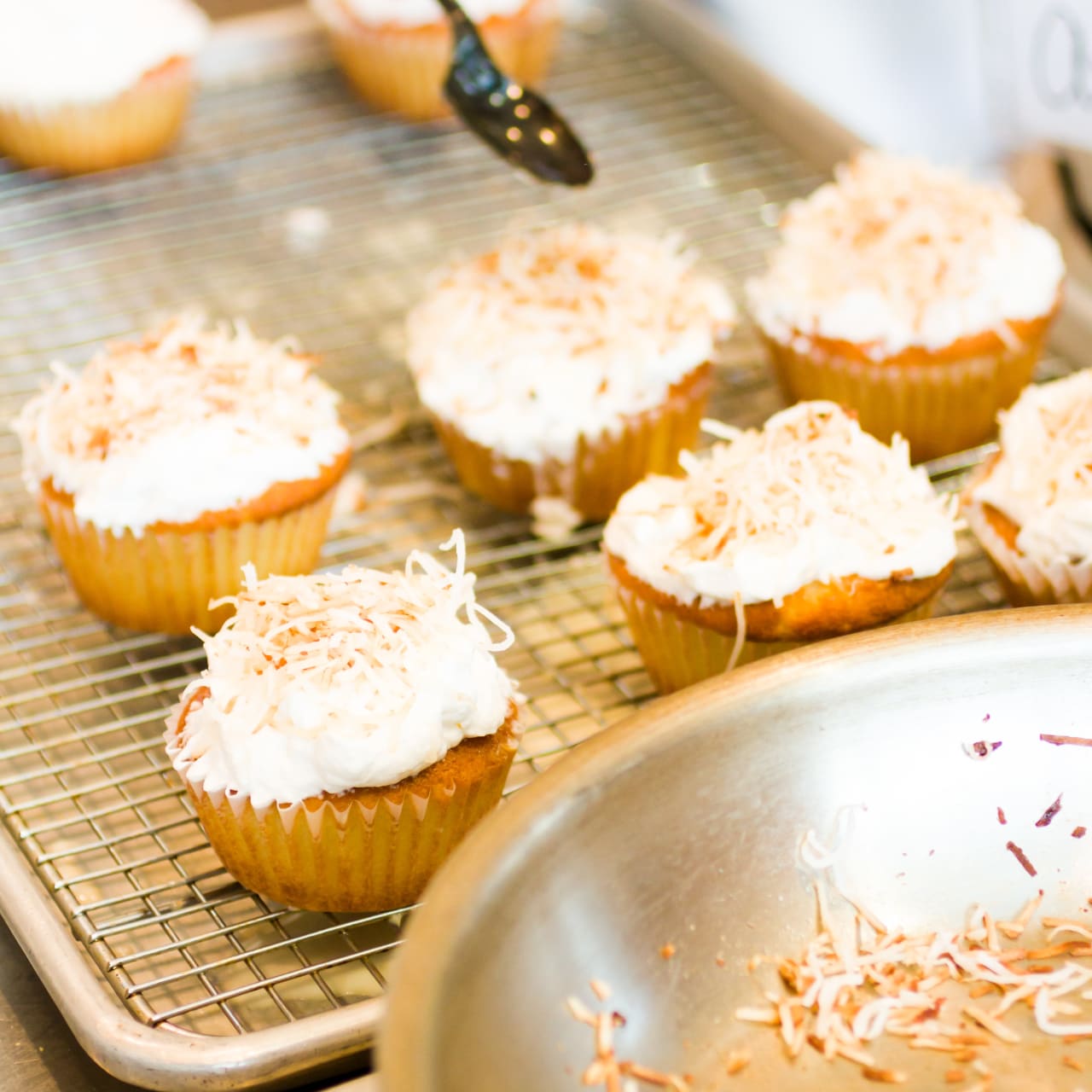 Coconut Vanilla Cupcakes