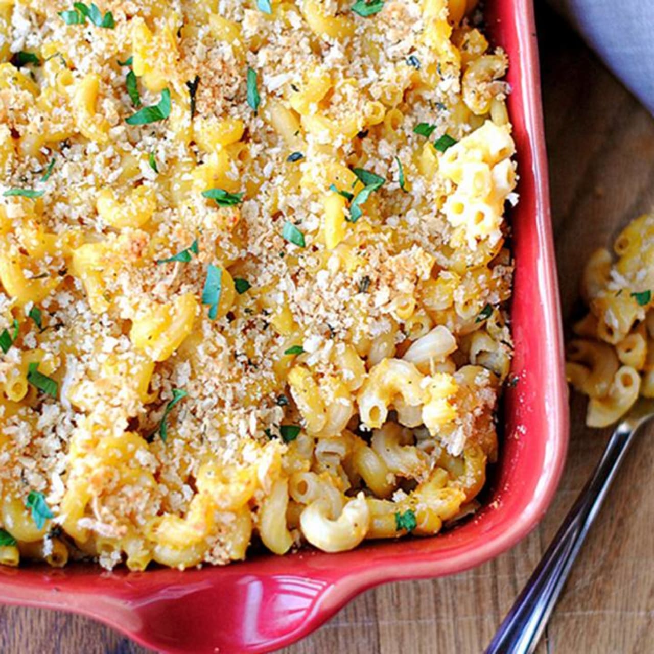 Creamy Butternut Squash Macaroni Cheese
