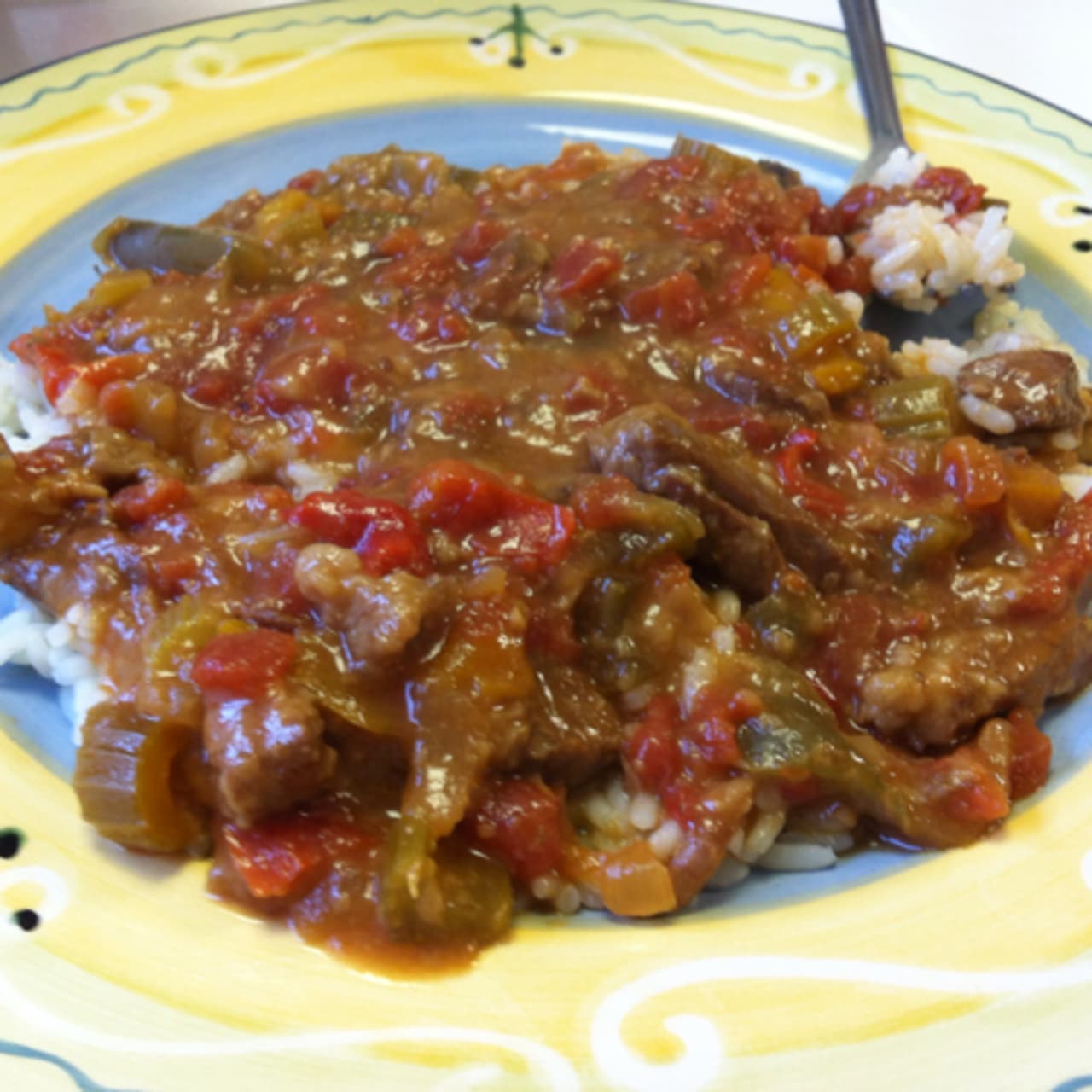 Crockpot Pepper Steak