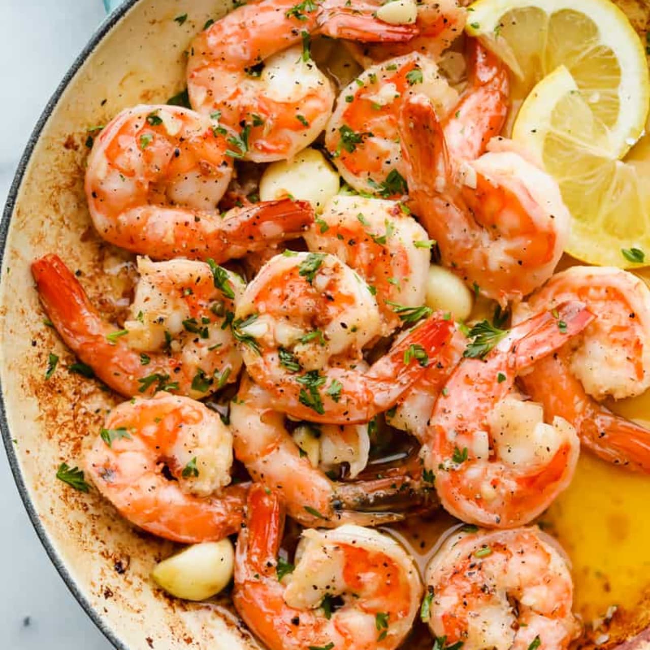 Garlic Buttered Shrimp