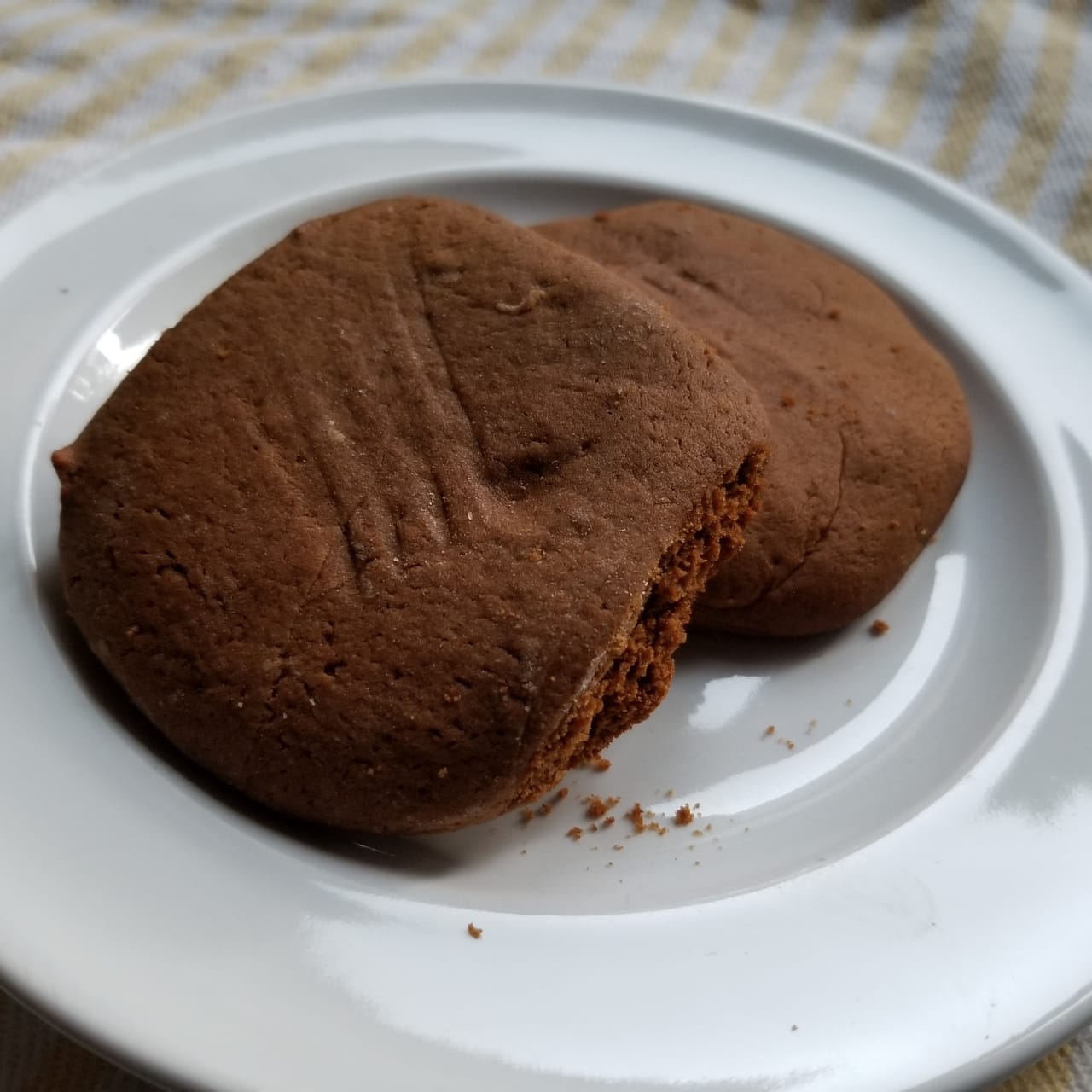 Gram's Thick "hockey puck" Molasses Cookies