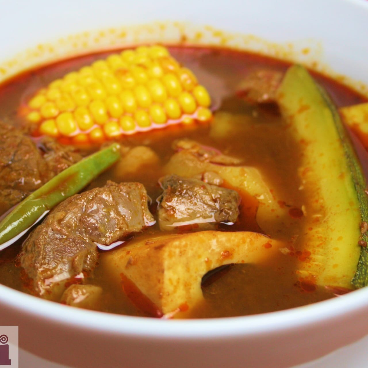 Hearty Beef soup (Mole de Olla)