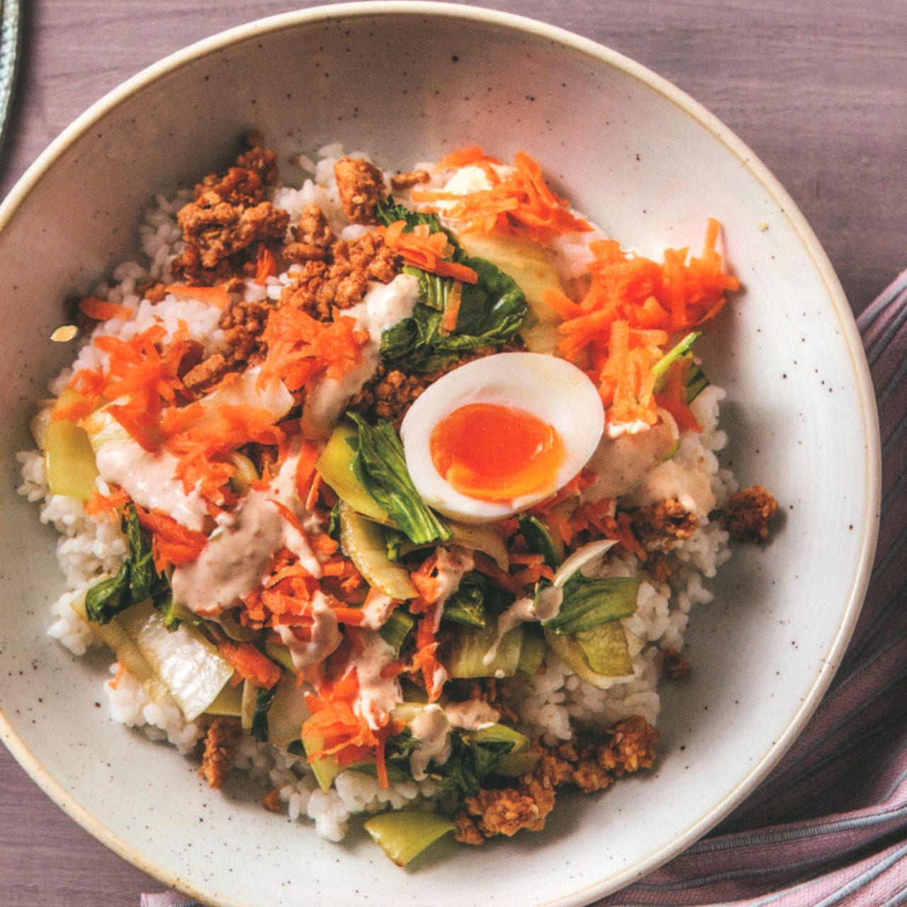 Japanese-Style Turkey Rice Bowls