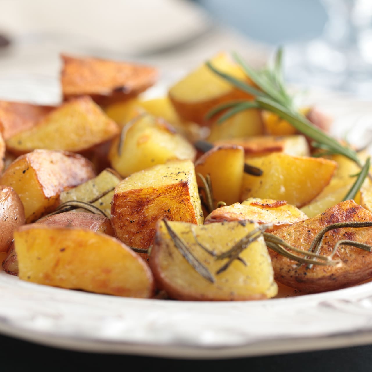 Oven Roasted Red Potatoes with Rosemary and Garlic