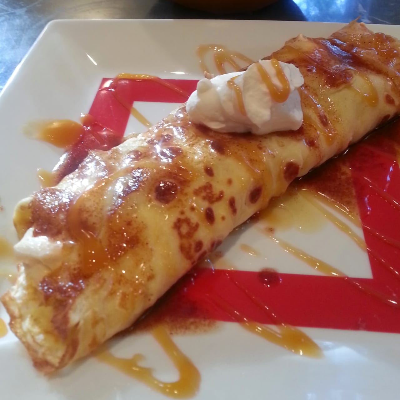 Pumpkin Cheesecake Crepes