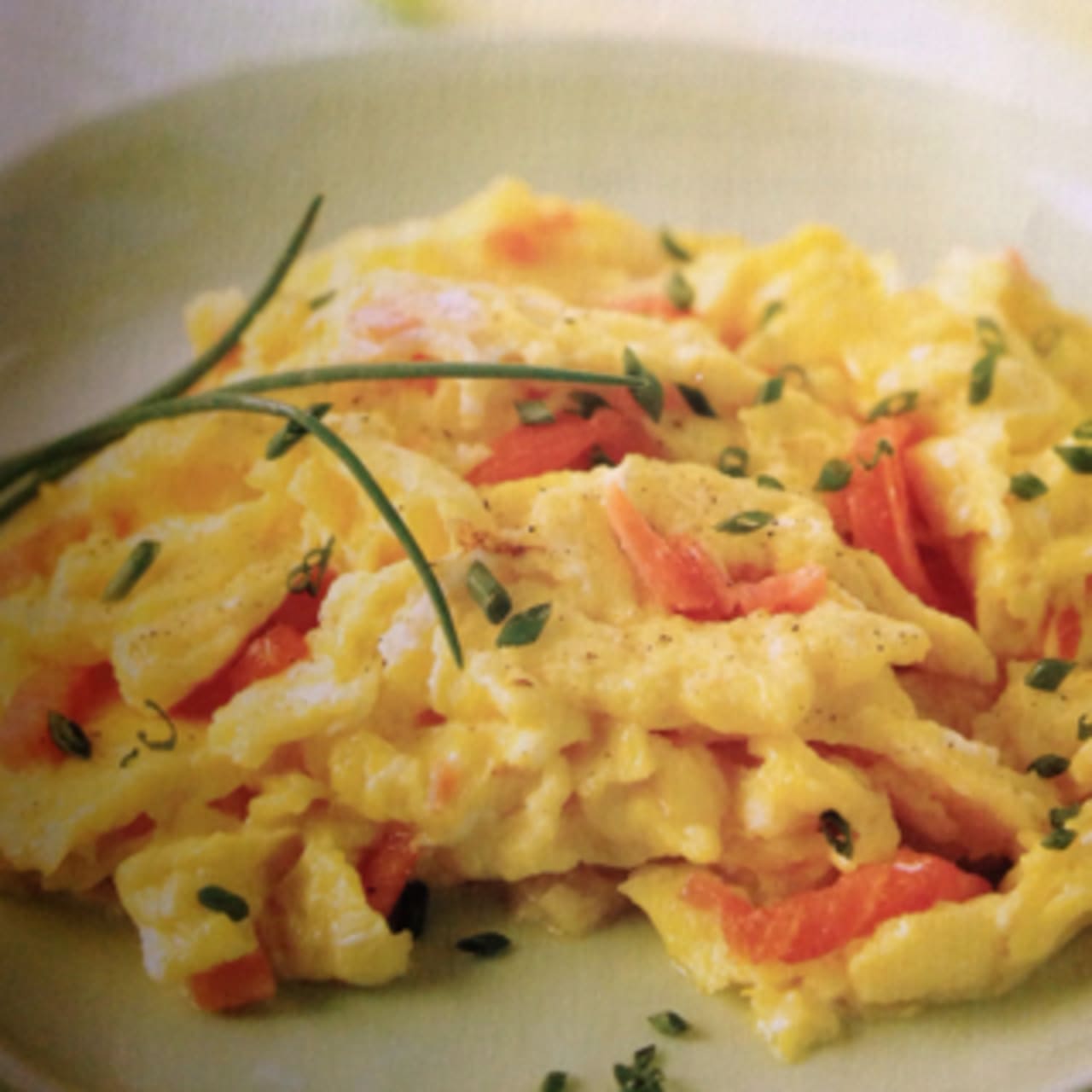 Smoked Salmon Scramble
