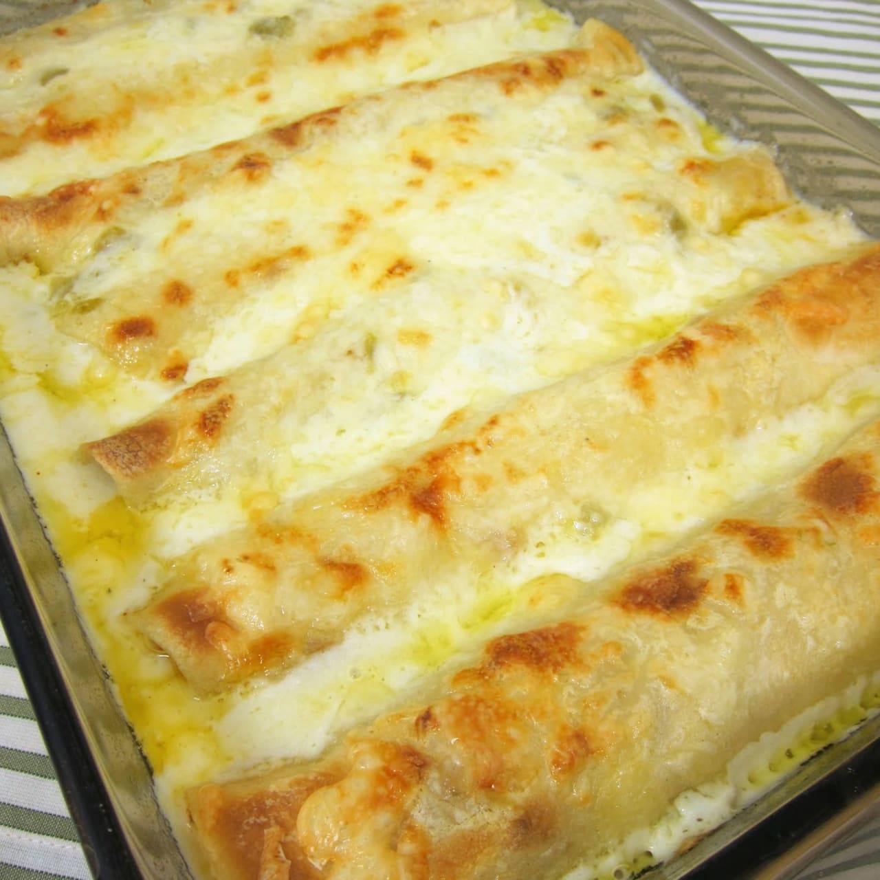 Sour Cream Chicken Enchiladas
