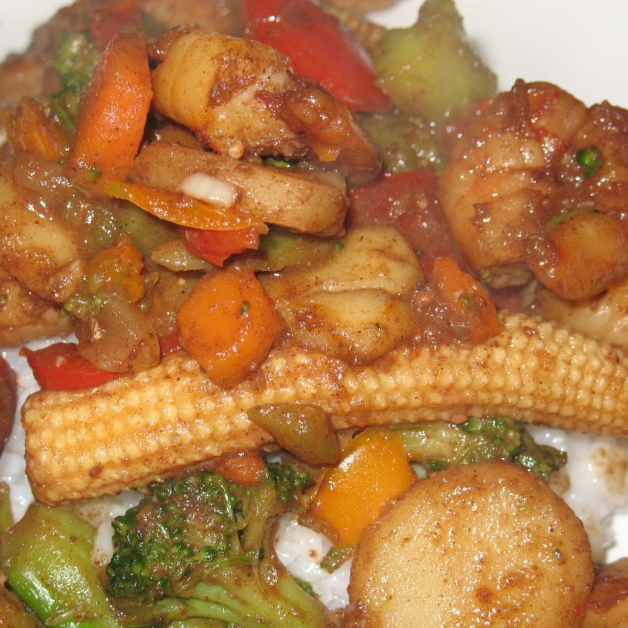 Spicy Shrimp Stir Fry