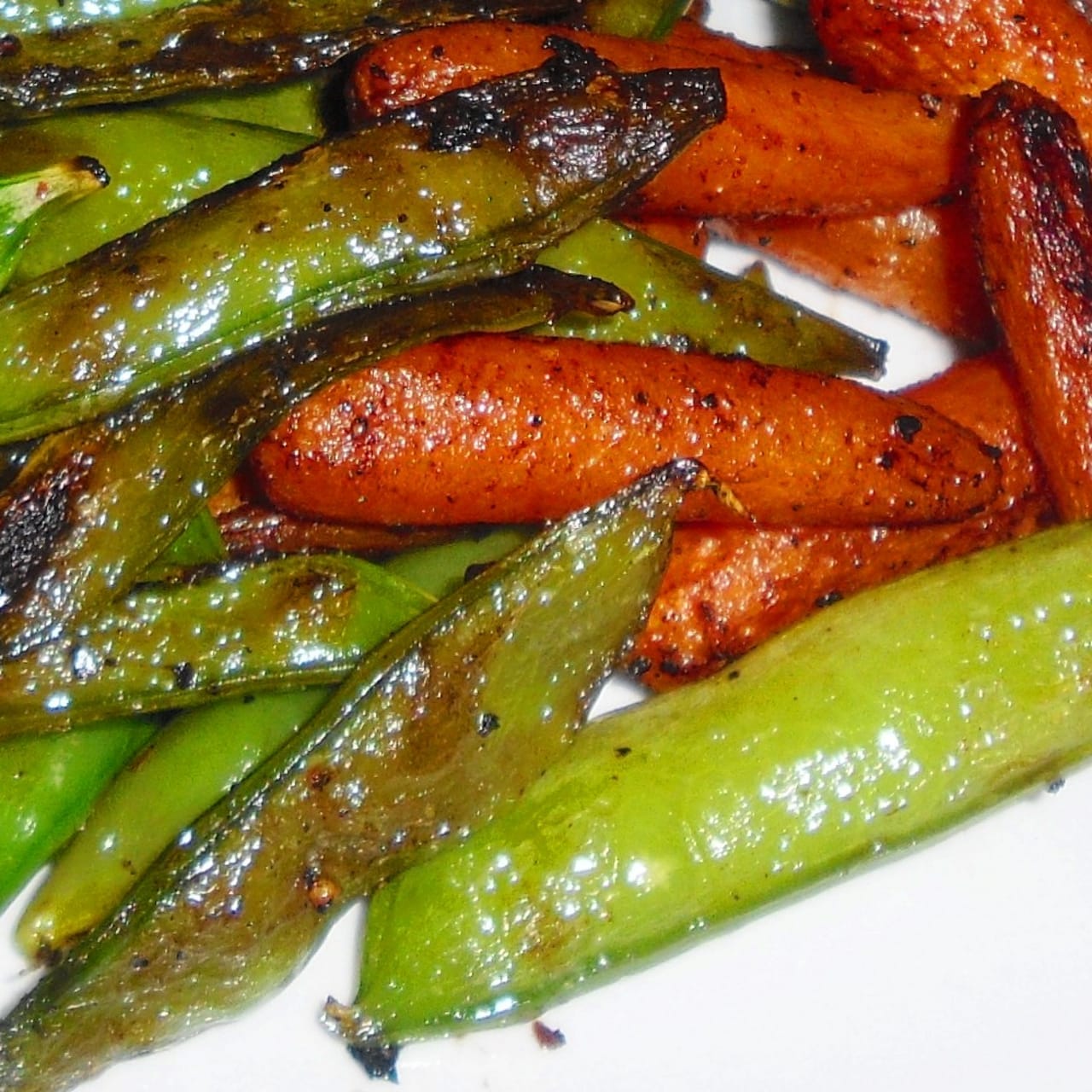 Stir Fried Garlic Snow Peas
