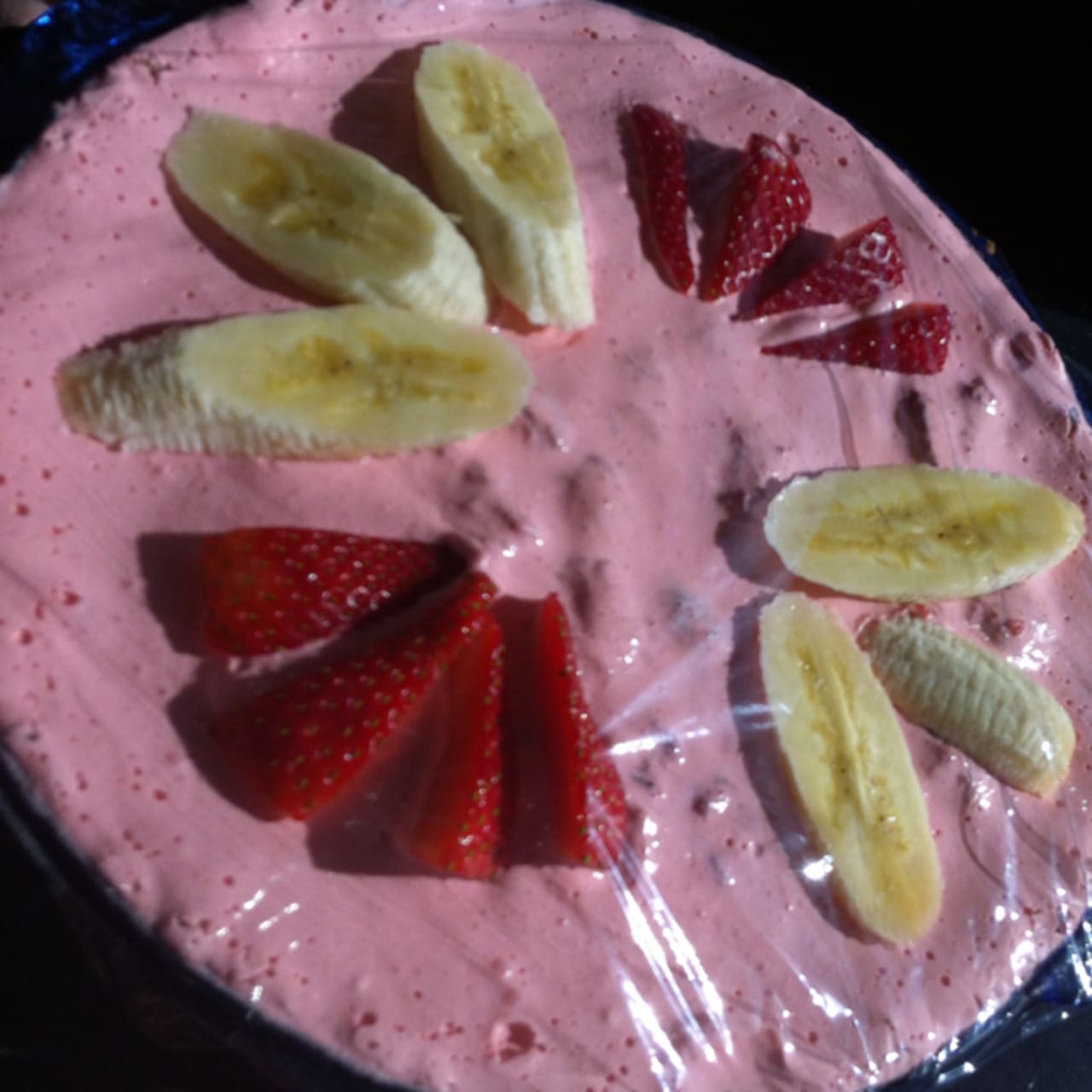 StrawberryBanana Pie