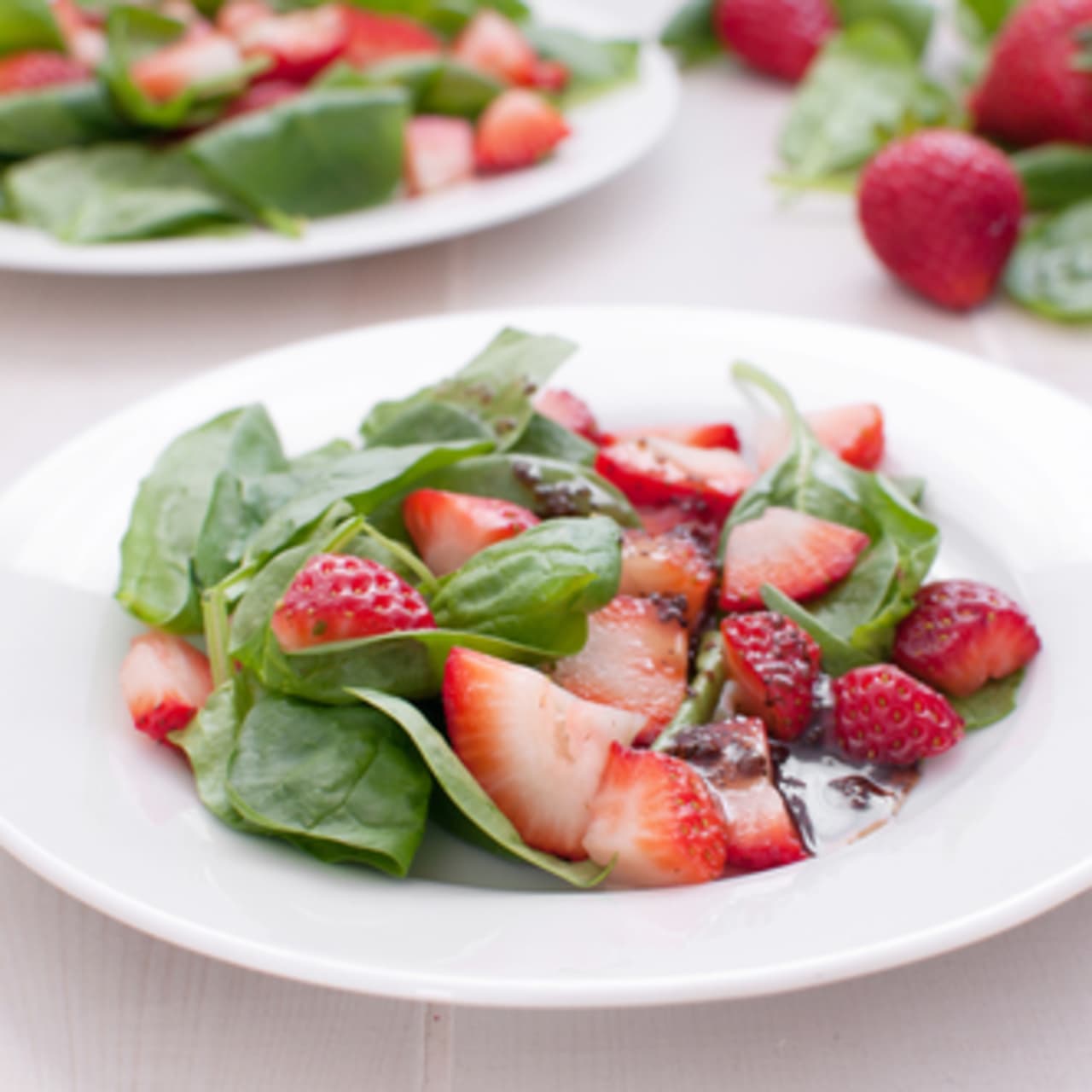 Strawberry Spinach Salad