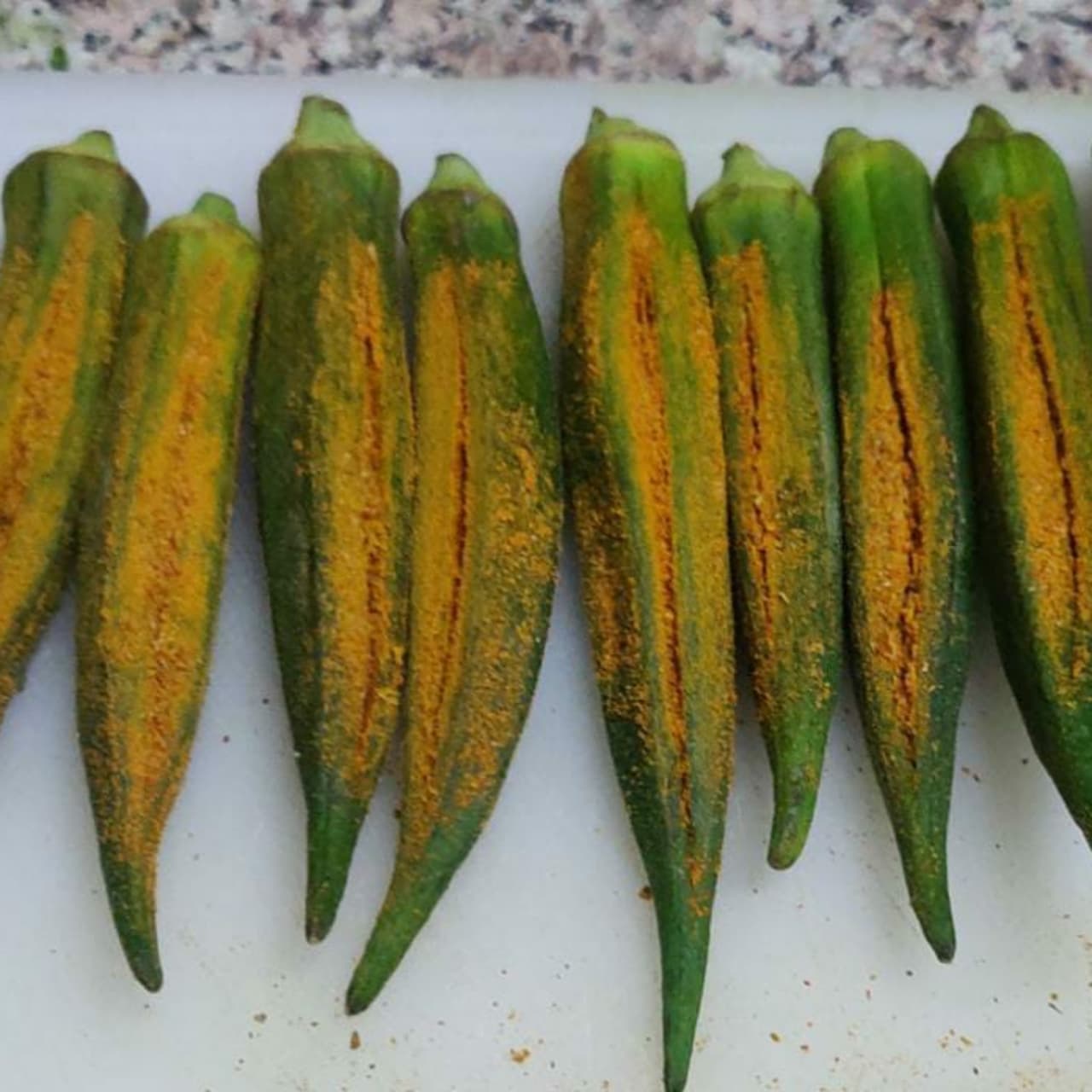 Stuffed Bhindi