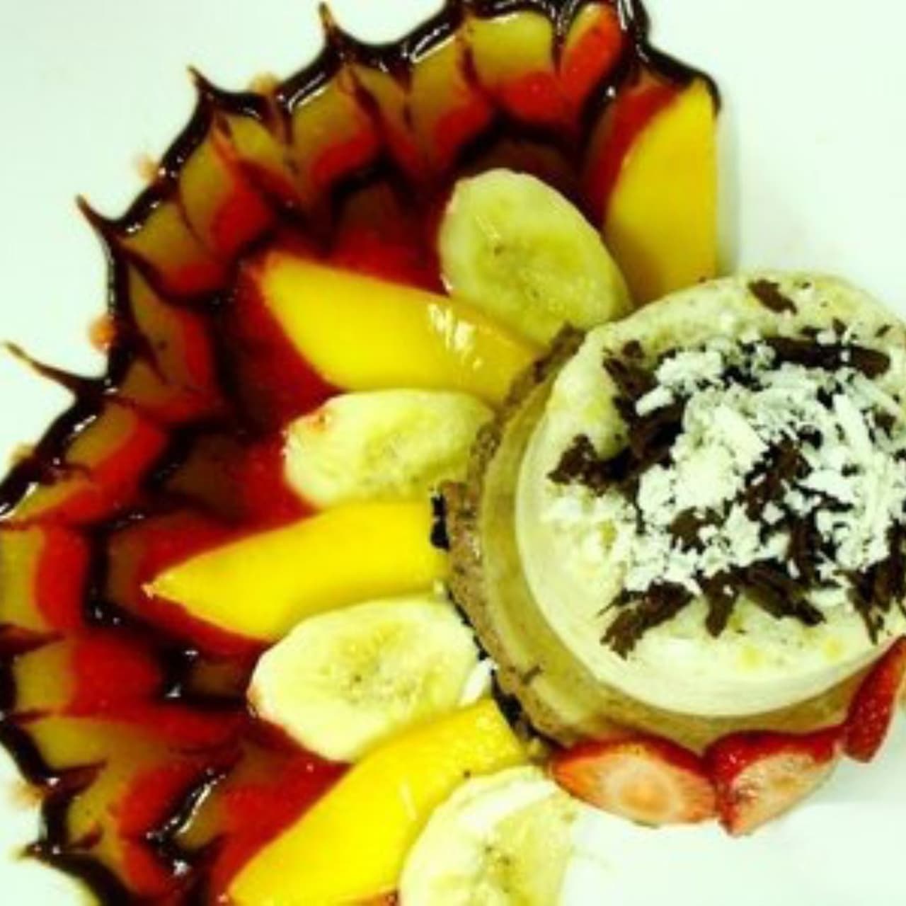 Triple Decker Mousse in Tropical Wave