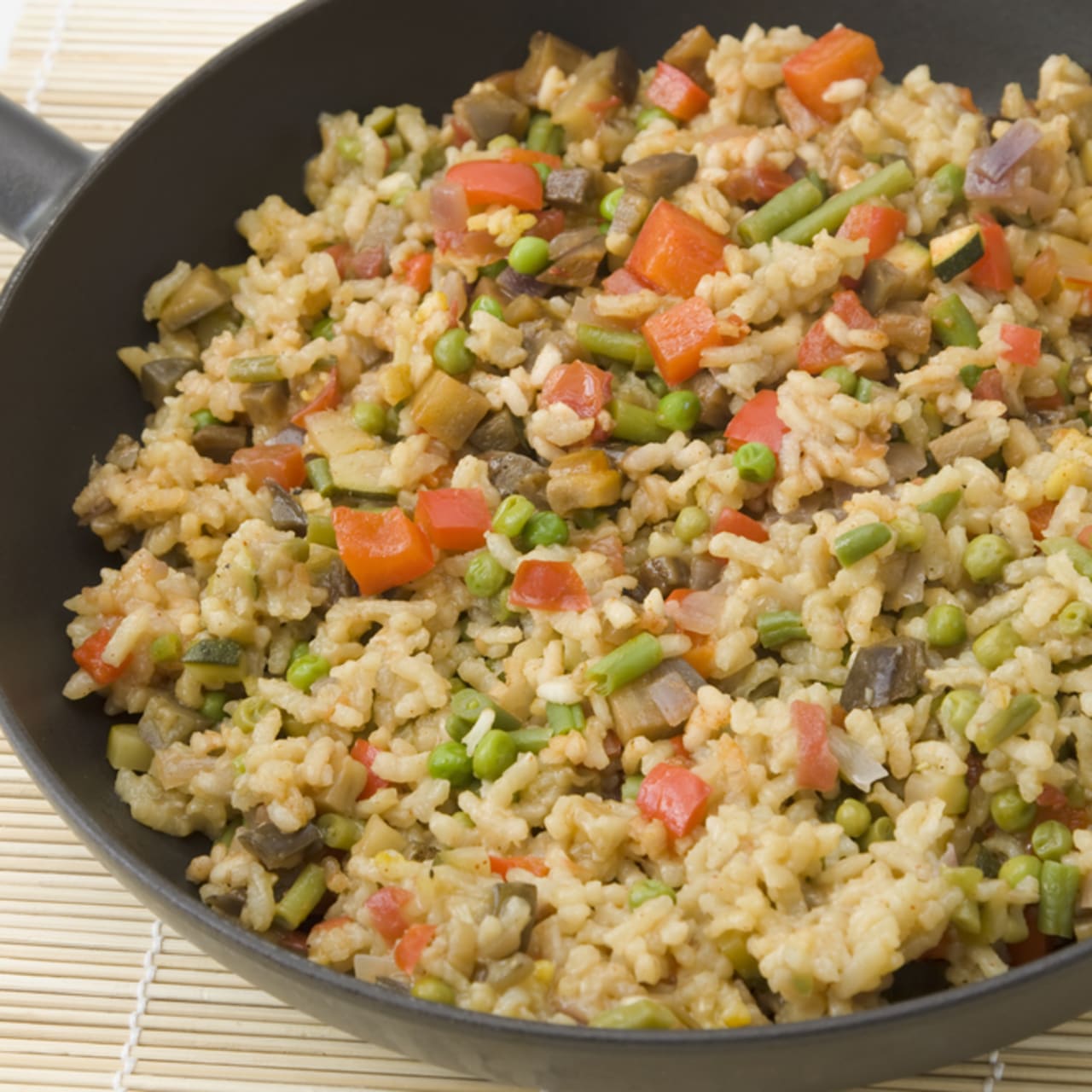 Vegetarian Lentil Paella