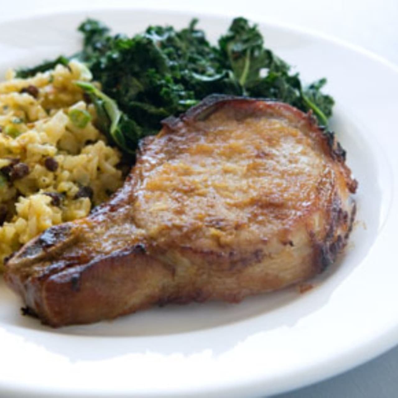 Whole Foods Orange-Ginger Glazed Pork Chops