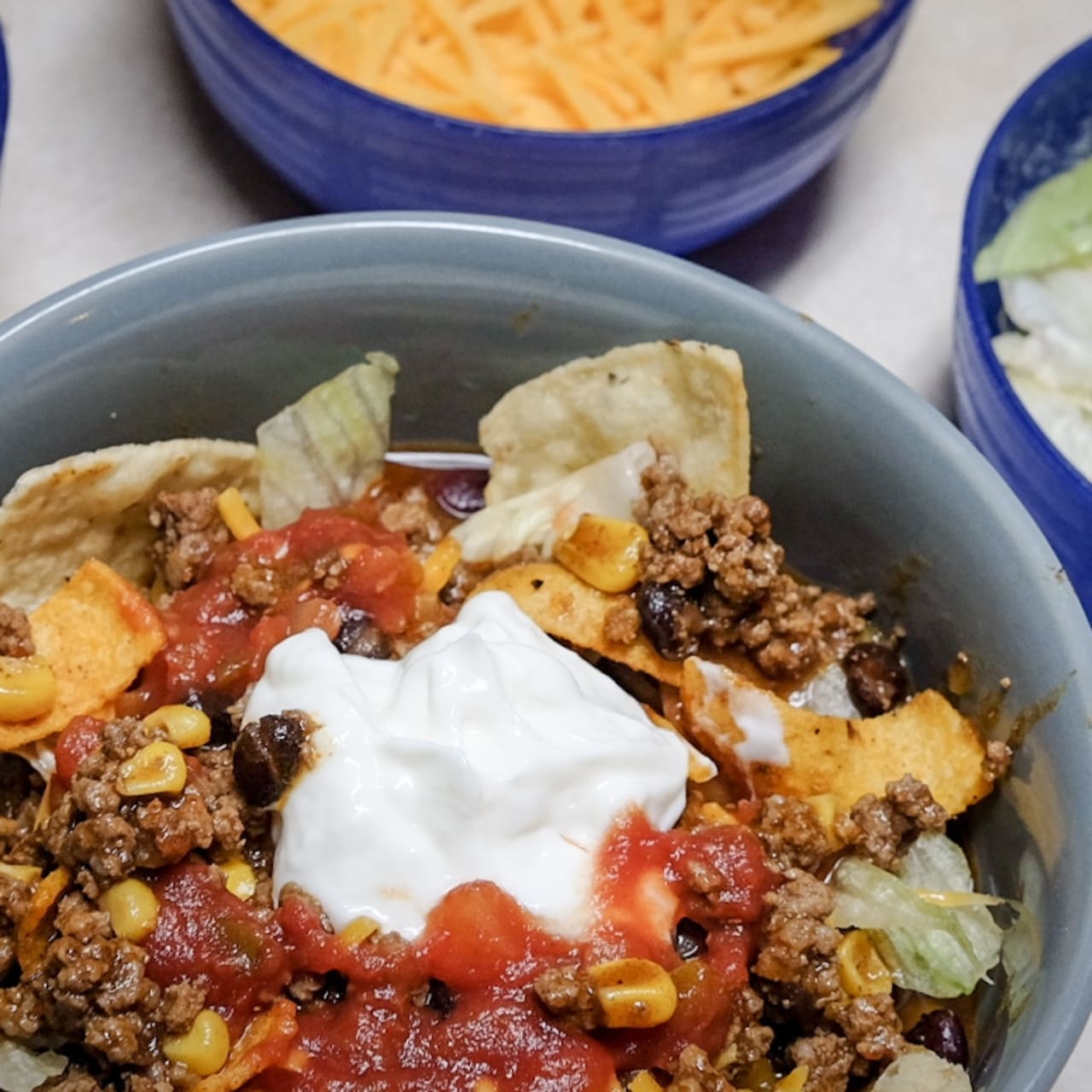 Zoot's Chicago Bears "Tackle" (Taco) Salad